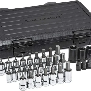 Gearwrench 36 Pc Master Torx Set with Hex Bit Sockets (80726)