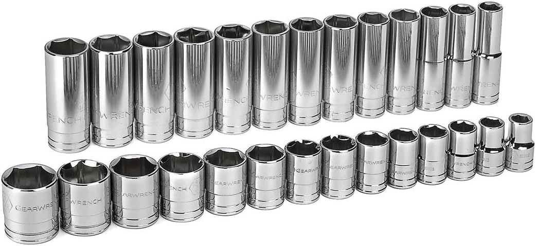 Gearwrench 27 Pc 1/2" Dr Master Socket Assembly Set (80729)