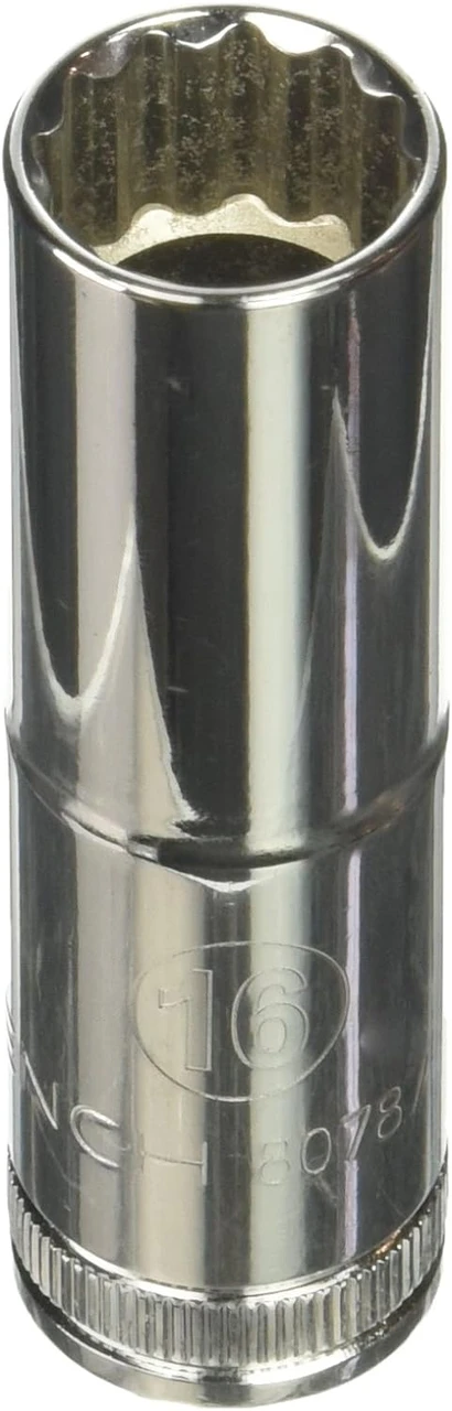 Gearwrench 1/2" Drive 12-Point Deep Socket 16mm (80787)