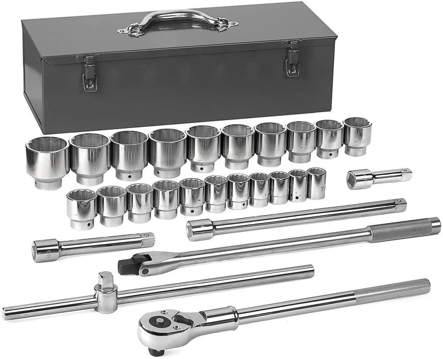 Gearwrench 27 Pc 3/4" Dr 12 Pt Socket Set (80880)