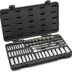 Gearwrench 76PC 1/4" & 3/8" Dr 12 Pt SAE/Metric (80948)