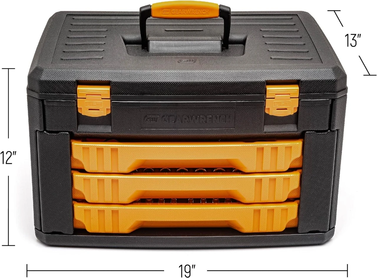 Gearwrench 243PC 6 Pt Tool Set 1/4", 3/8", 1/2" (80966) — product image 10