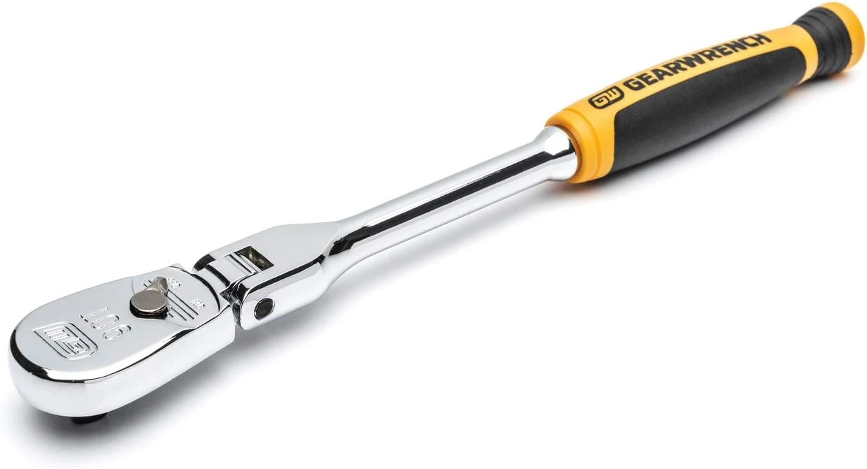 Gearwrench 1/4" Drive 90-Tooth Teardrop Ratchet 5" (81011T) — product image 2