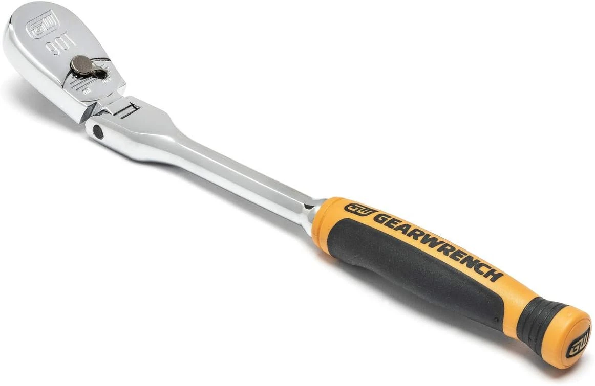 Gearwrench 1/4" Drive 90-Tooth Teardrop Ratchet 5" (81011T) — product image 3
