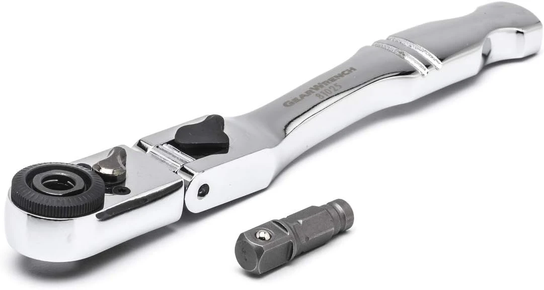 Gearwrench 1/4" Drive 72T Quick Release Locking Flex Ratchet 6" (81025)