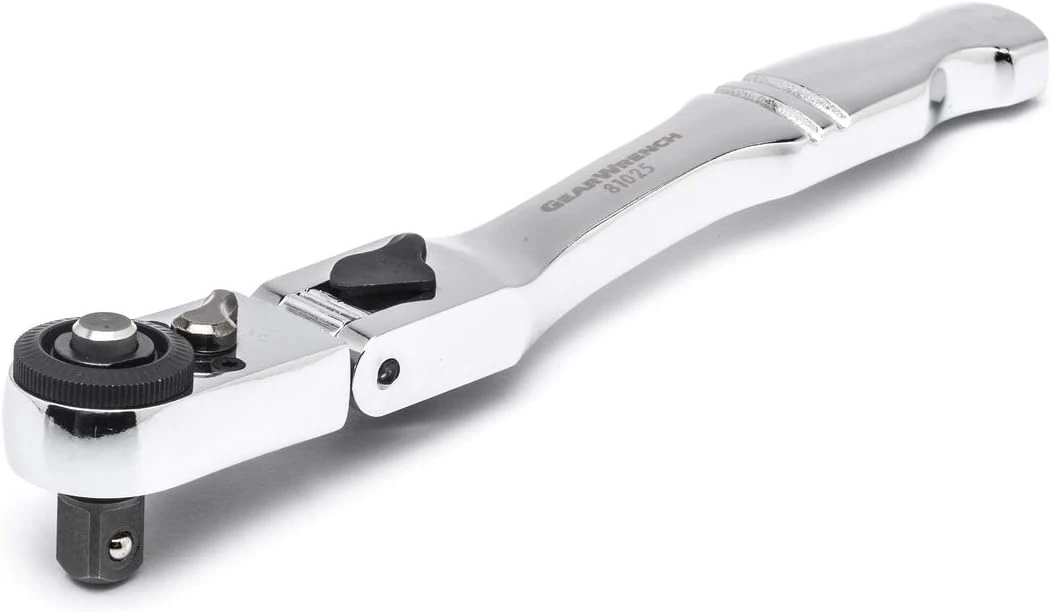 Gearwrench 1/4" Drive 72T Quick Release Locking Flex Ratchet 6" (81025) — product image 2