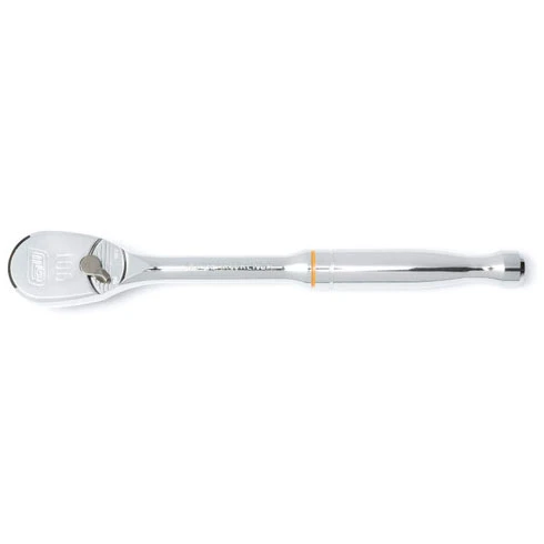 Gearwrench 81211T chrome teardrop-head ratchet with contoured handle