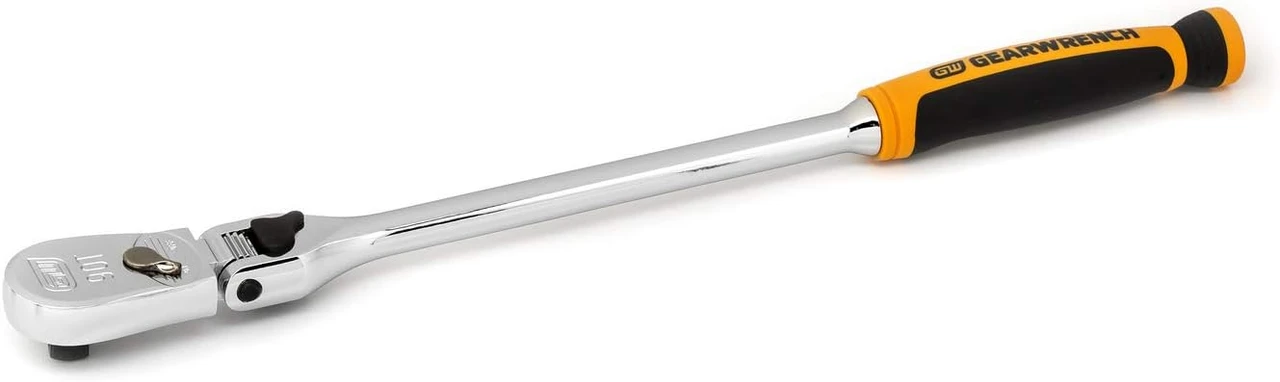 Gearwrench 3/8" Drive 90-Tooth Locking Flex Head Ratchet 13" (81267T) — product image 3