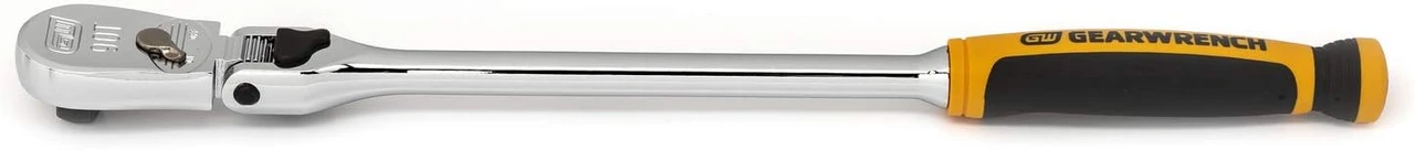Gearwrench 3/8" Drive 90-Tooth Locking Flex Head Ratchet 13" (81267T) — product image 4