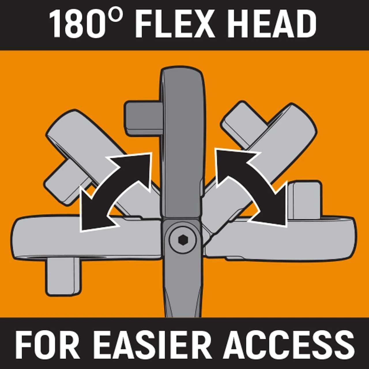 Gearwrench 1/2" Drive 90T Locking Flex Head Ratchet 24" (81372T) — product image 5