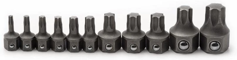 Gearwrench 11 Pc Torx Ratcheting Wrench Bit Set (81560)