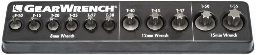 Gearwrench 11 Pc Torx Ratcheting Wrench Bit Set (81560) — product image 2