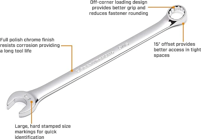Gearwrench Long Pattern Combination Wrench, 10mm (81667) — product image 5