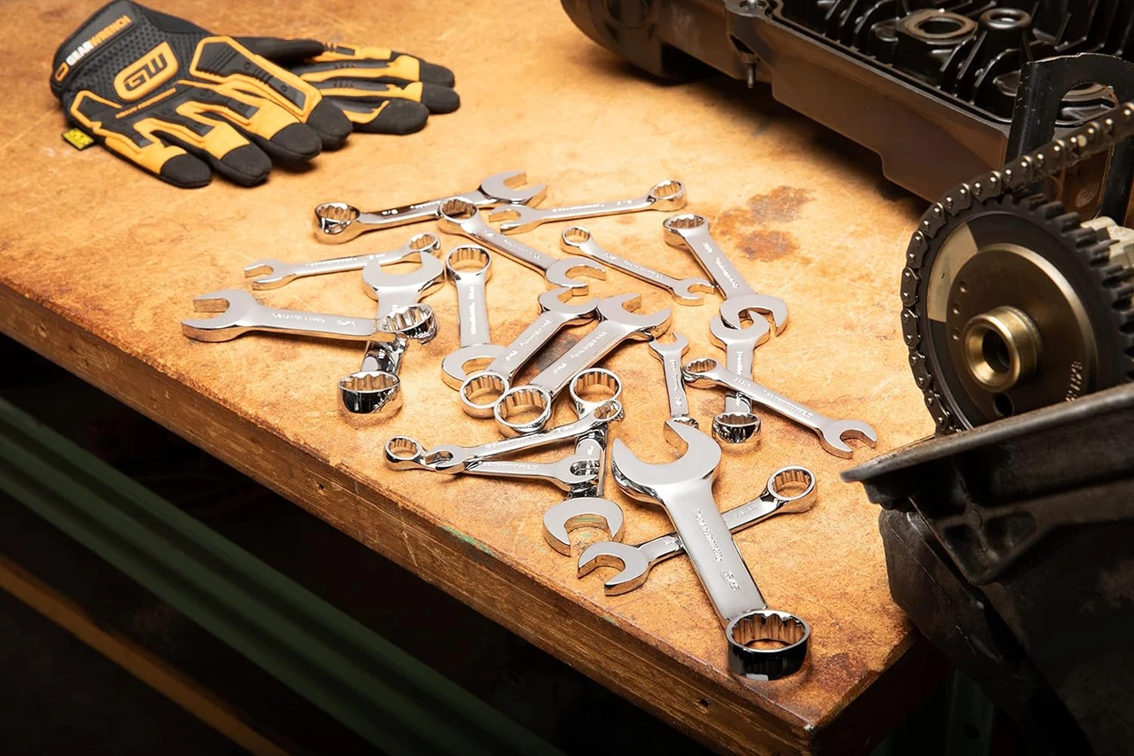 Gearwrench 20 Pc Stubby SAE Wrench Set (81903) — product image 7