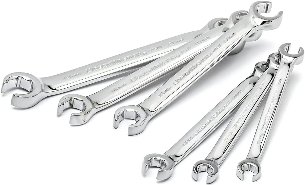 Gearwrench 6 Pc Metric Flare Nut Wrench Set (81906) — product image 2