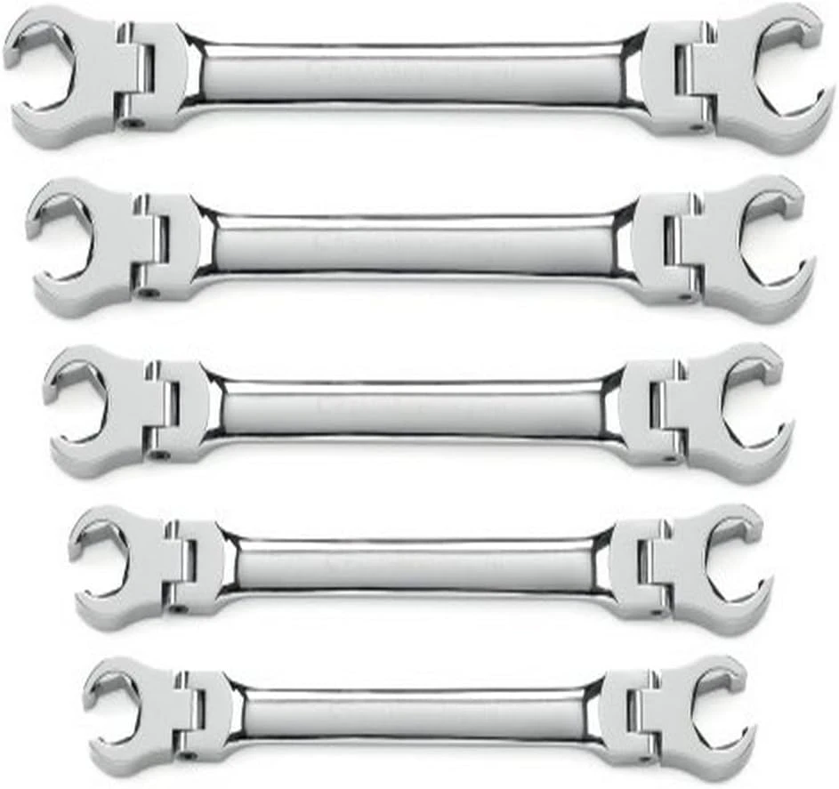 Gearwrench 5 Pc Flex Flare Nut Wrench Set (81910) — product image 5