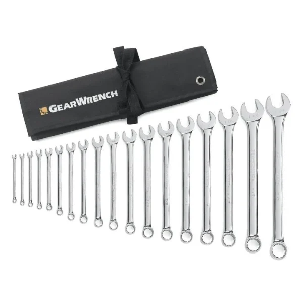 Gearwrench 18 Pc Long Double Box Ratcheting Wrench Set (81917)