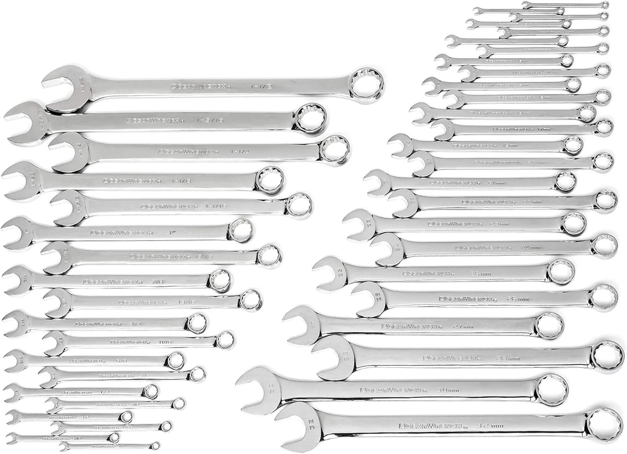 Gearwrench 44 Pc Long Pattern Combo Wrench Set (81919)