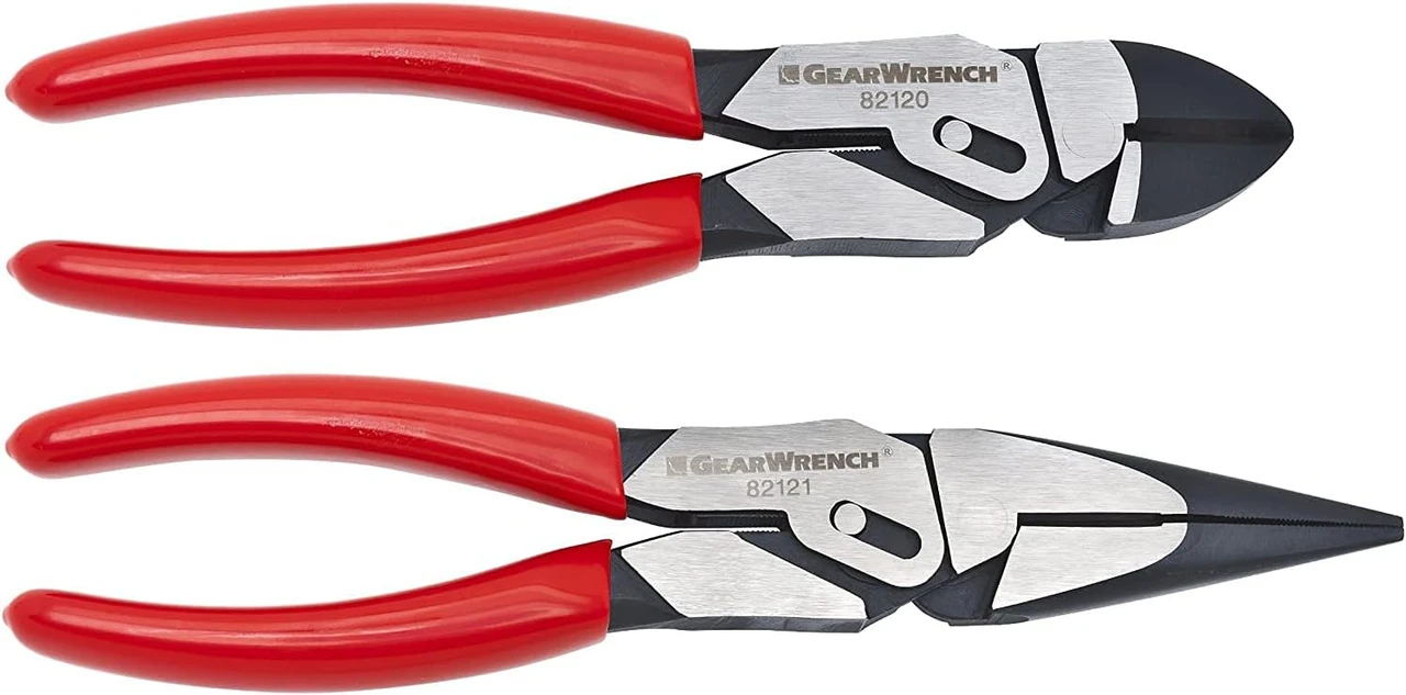 Gearwrench 2 Pc Pivot Force Compound Action Plier Set (82124)
