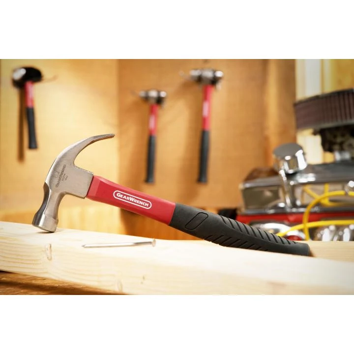 Gearwrench Claw Hammer 16 oz Fiberglass Handle (82254) — product image 4