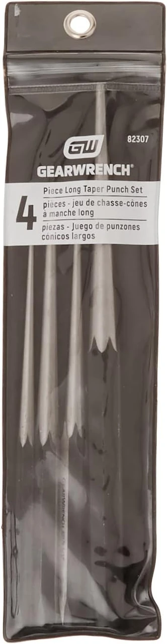 Gearwrench 4 Pc Long Taper Punch Set (82307) — product image 2