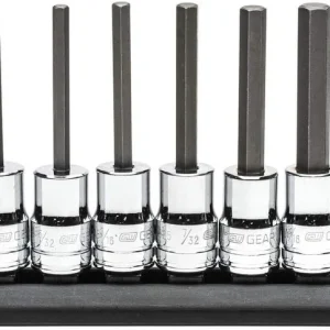 Gearwrench 7 Pc. 3/8" Mid-Length Hex Bit Set (82529)
