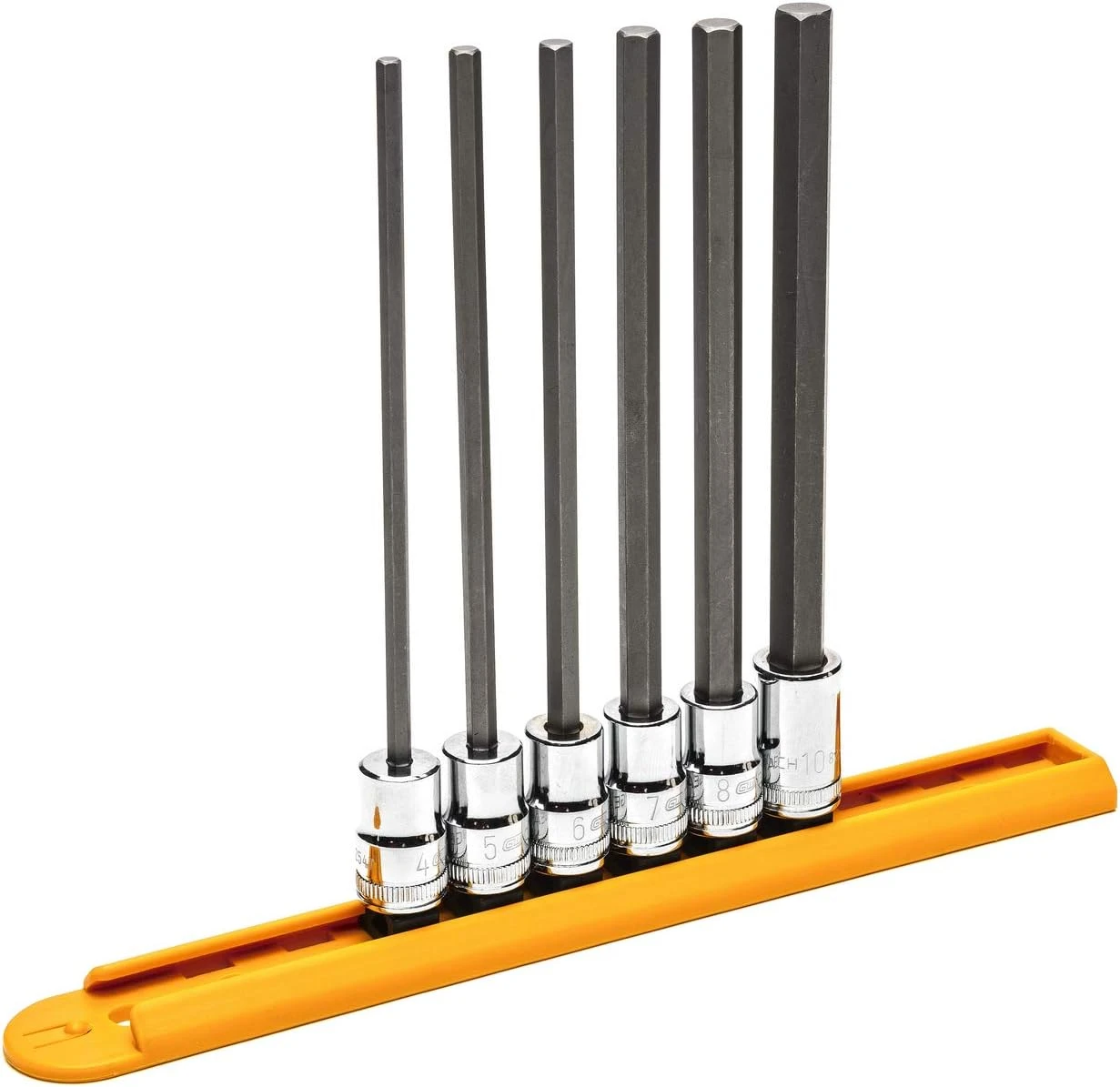 Gearwrench 6 Pc. 3/8" Drive Long Hex Bit Metric Set (82554) — product image 2