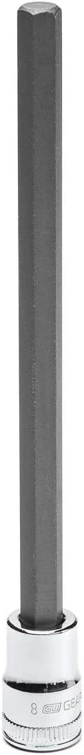 Gearwrench 6 Pc. 3/8" Drive Long Hex Bit Metric Set (82554) — product image 7