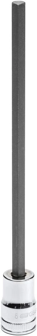 Gearwrench 6 Pc. 3/8" Drive Long Hex Bit Metric Set (82554) — product image 8