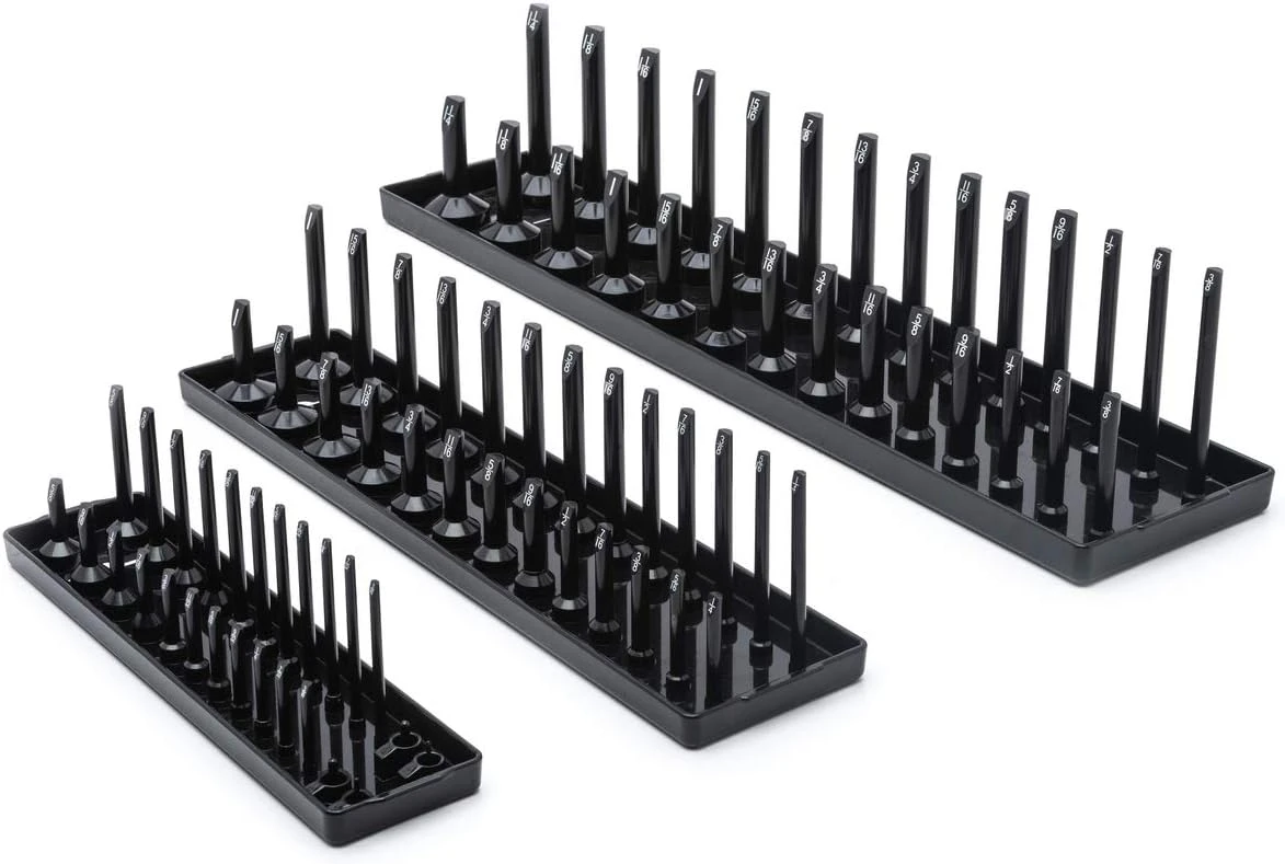 Gearwrench 3 Pc SAE Tray Set Black (83118)