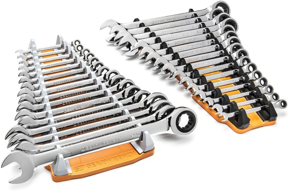 Gearwrench 2 Pc 16 Slot Reversible Wrench Racks (83121) — product image 8