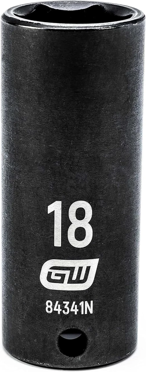 Gearwrench 3/8" Dr 6 Pt 18mm Deep Impact (84341N)