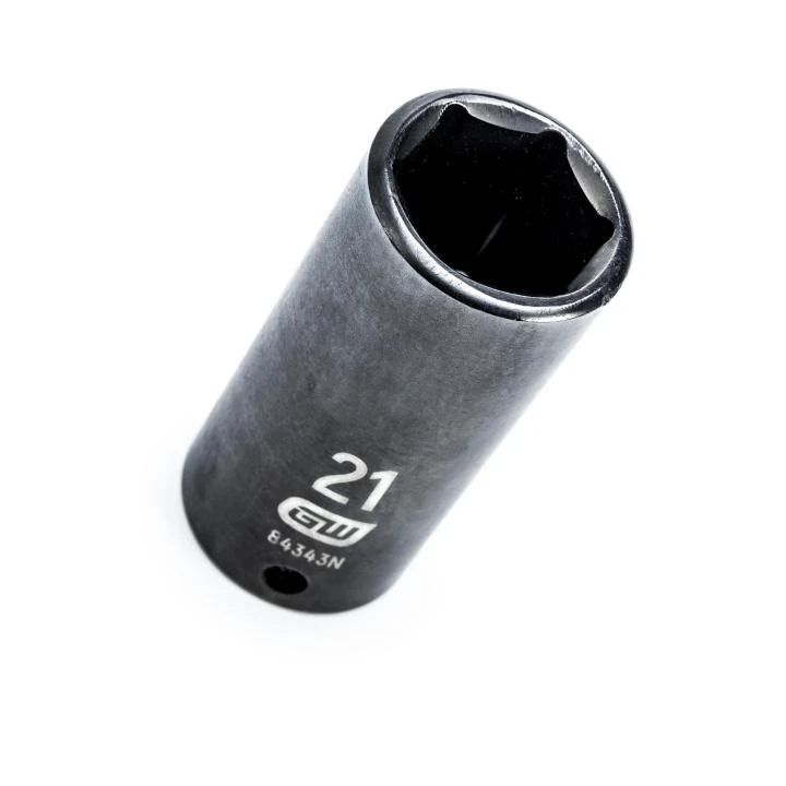 Gearwrench 3/8" Dr 6 Pt 21mm Deep Impact (84343N) — product image 2