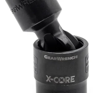 Gearwrench 84467 X-CORE universal socket showing the articulated joint