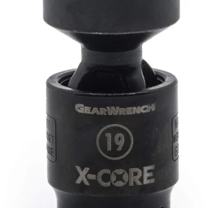 Gearwrench 3/8" Dr 6 Pt Universal Socket 19mm (84469)