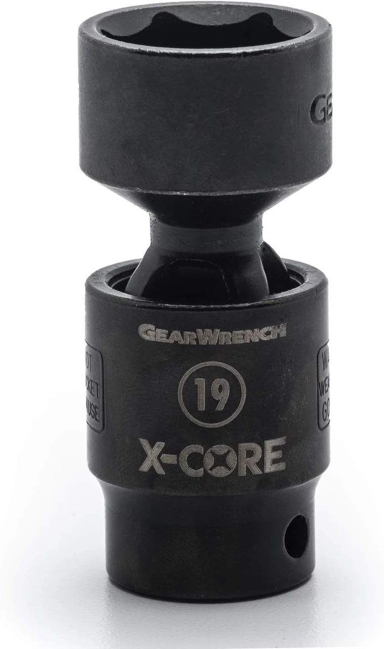 Gearwrench 3/8" Dr 6 Pt Universal Socket 19mm (84469)