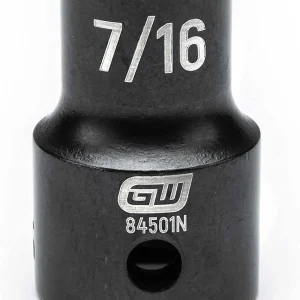 Gearwrench 1/2" Dr 6 Pt 7/16" Standard Impact (84501N)