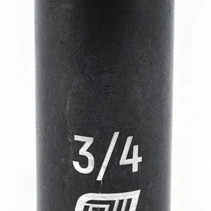 Gearwrench 1/2" Dr 6 Pt 3/4" Deep Impact Socket (84552N)