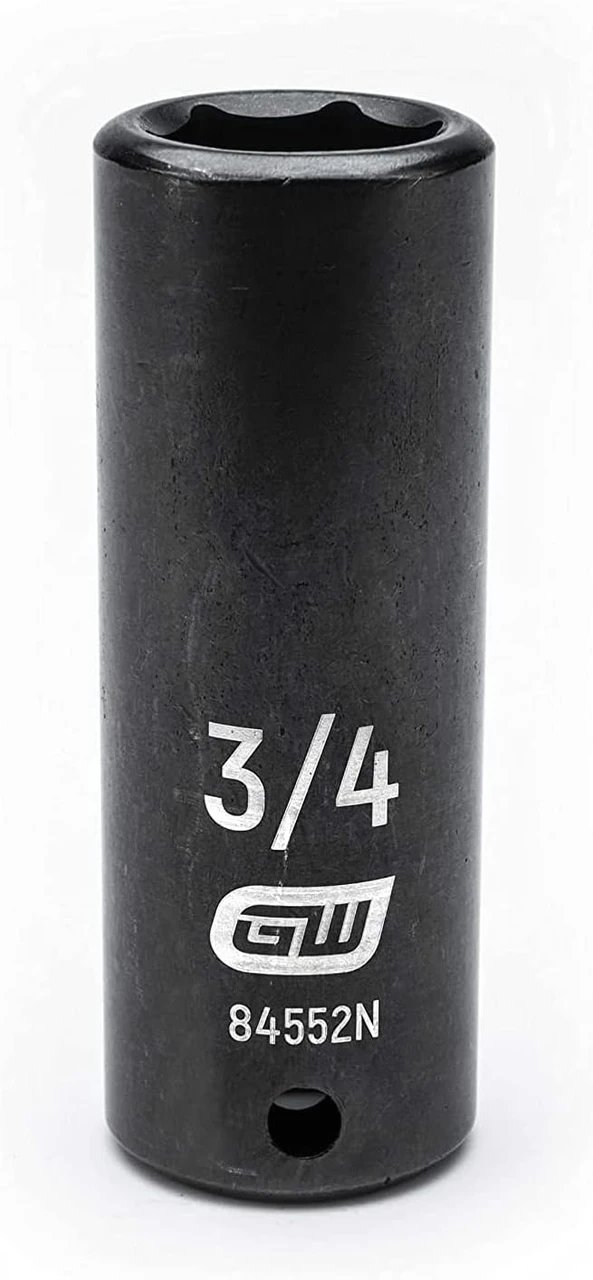 Gearwrench 1/2" Dr 6 Pt 3/4" Deep Impact Socket (84552N)