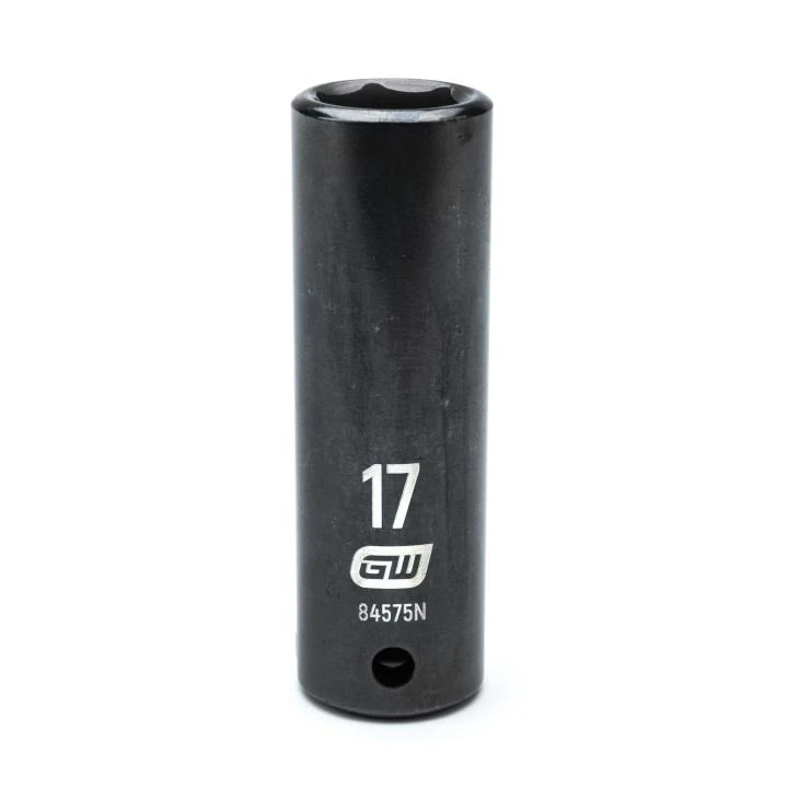 Gearwrench 1/2" Dr 6 Pt 17mm Deep Impact Socket (84575N)