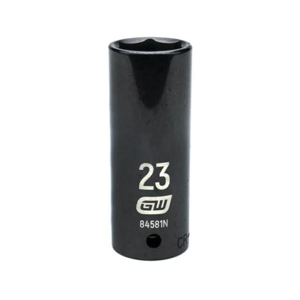 Gearwrench 1/2" Dr 6 Pt 23mm Deep Impact Socket (84581N)