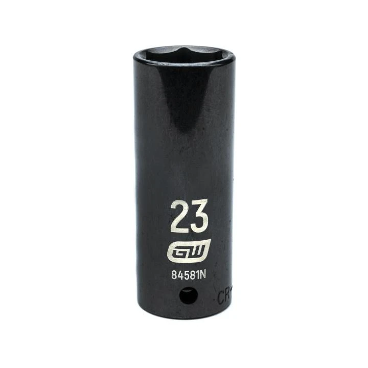Gearwrench 1/2" Dr 6 Pt 23mm Deep Impact Socket (84581N)