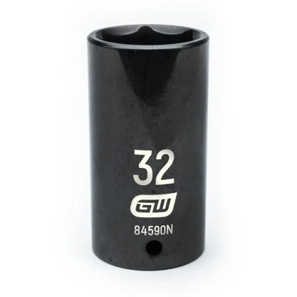 Gearwrench 1/2" Dr 6 Pt 32mm Deep Impact (84590N)