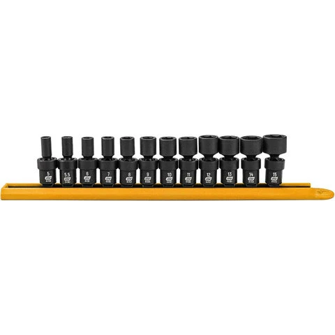 Gearwrench 12 Pc Universal Metric Socket Set (84905)