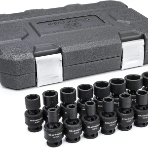 Gearwrench 15 Pc 3/8" Dr 6 Pt Metric Universal Set (84918N)
