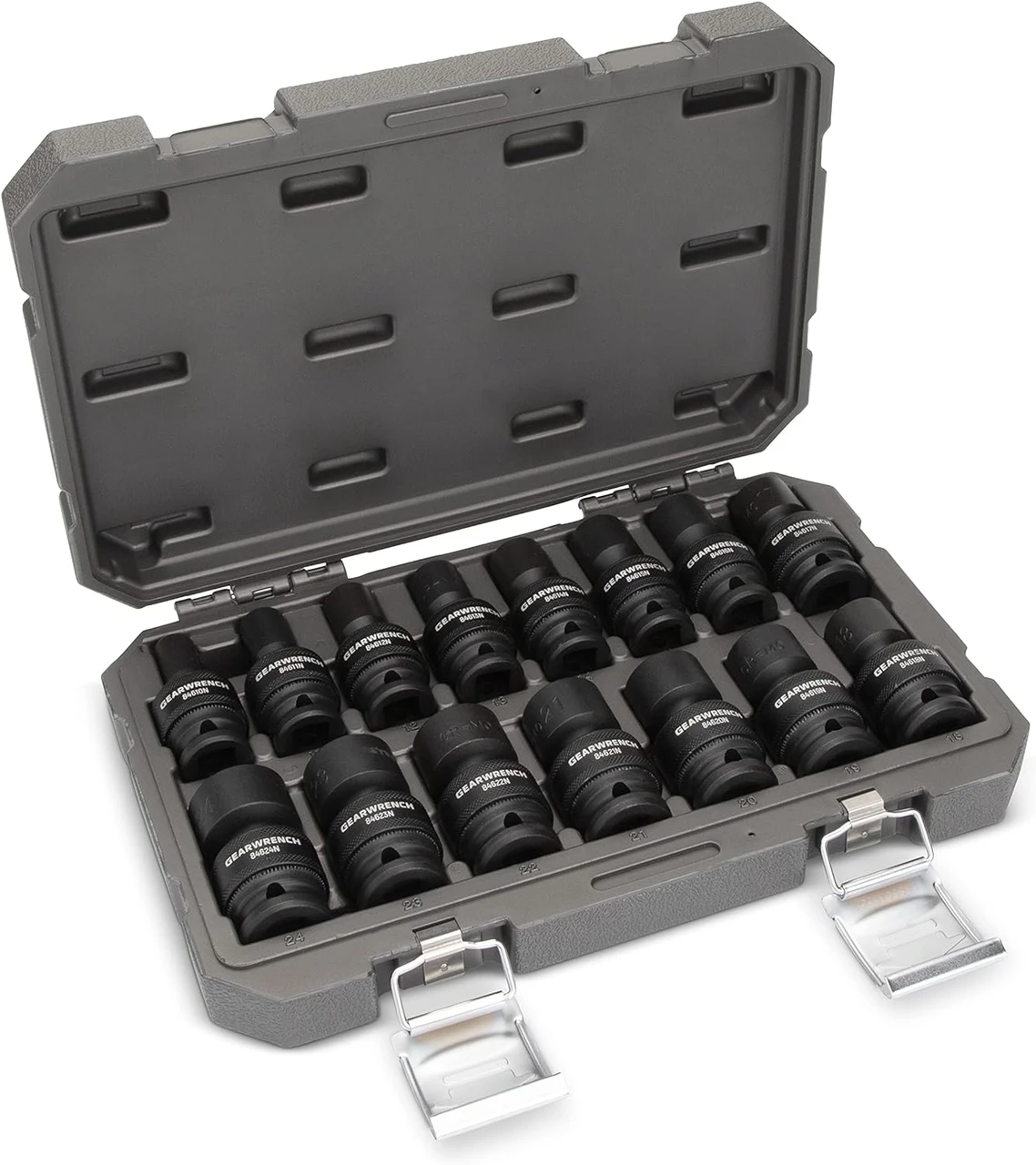 Gearwrench 15-Piece 1/2" Drive Metric Universal Impact Set (84939N) — product image 3