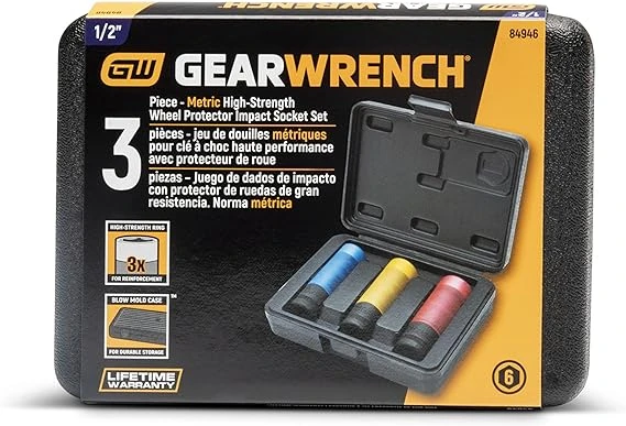 Gearwrench 3Pc Metric High-Strength Wheel Set (84946) — product image 2