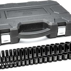 Gearwrench 39Pc 1/2" Dr 6Pt Metric Std/Deep Set (84948N)