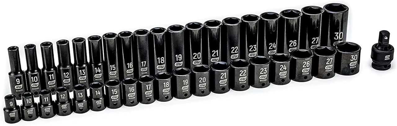 Gearwrench 39Pc 1/2" Dr 6Pt Metric Std/Deep Set (84948N) — product image 2