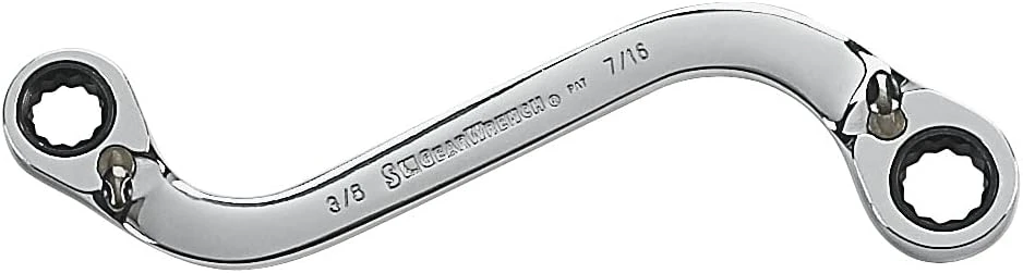 Gearwrench 4 Pc Reversible S-Shaped Wrench Set (85399) — product image 6